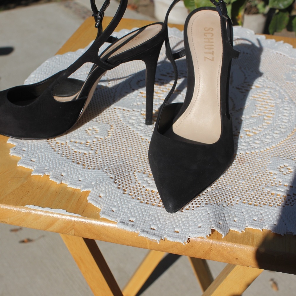 SCHUTZ Black Heels